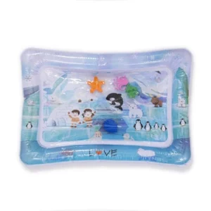 Alfombra de estimulacion con agua pinguinos