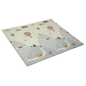 Alfombra antigolpes plegable LOVE 180X200X1
