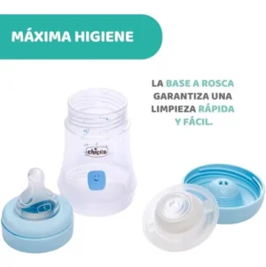 Mamadera perfect 5 0m+ 150ml celeste