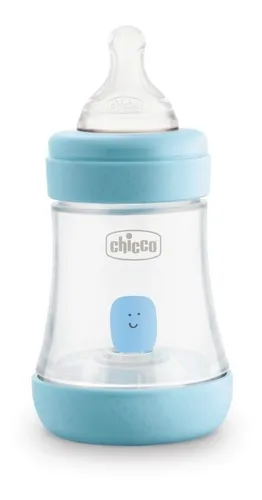 Mamadera perfect 5 0m+ 150ml celeste