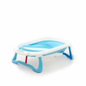 Bañera plegable love 29 litros celeste -