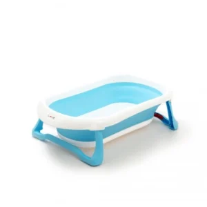 Bañera plegable love 29 litros celeste -
