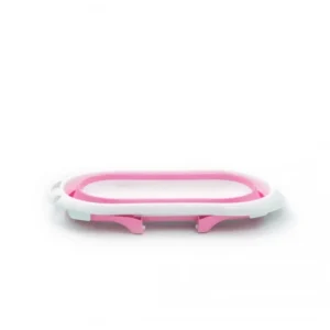 Bañera plegable love 29 litros rosa -