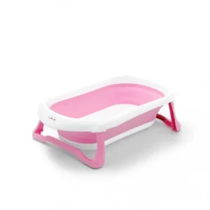 Bañera plegable love 29 litros rosa -