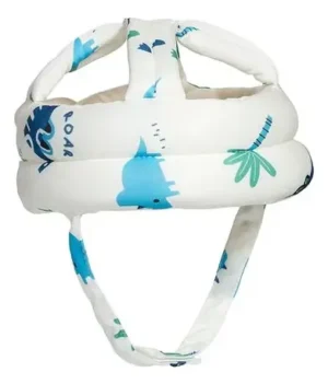 Casco antigolpe bebe azul -