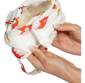 Casco antigolpe bebe rojo -