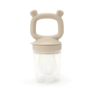 Chupete para fruta oso beige nursimom -