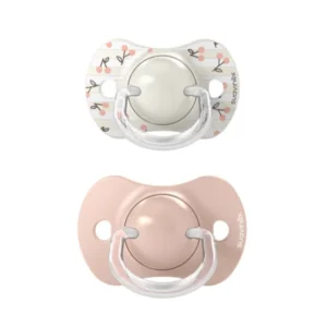Suavinex chupete prints birdies fis rosa 0-6m