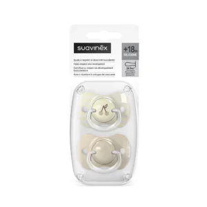 Suavinex chupete prints birdies fis beige +18m