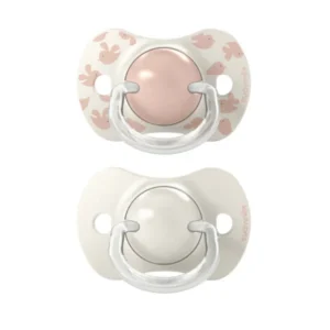 Suavinex chupete prints birdies fis rosa 6-18m
