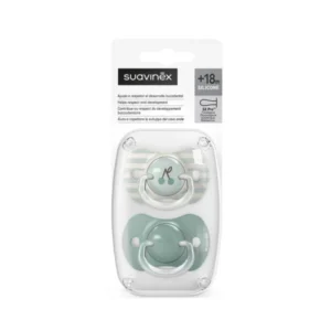 Suavinex chupete prints birdies fis verde +18m