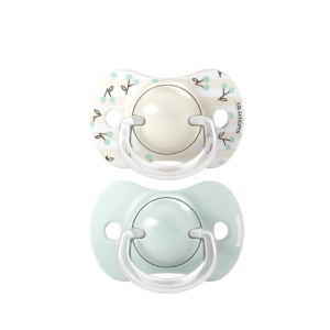 Suavinex chupete prints birdies fis verde 0-6m