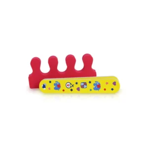 Lima de uñas bebe rojo/amarillo -