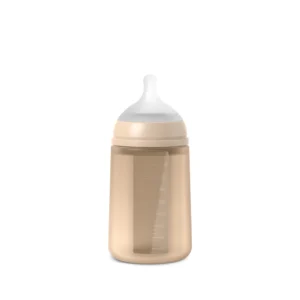 Suavinex mamadera colour essence 240ml silicona beige