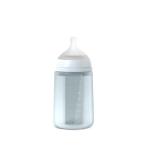 Suavinex mamadera colour essence 240ml silicona celeste