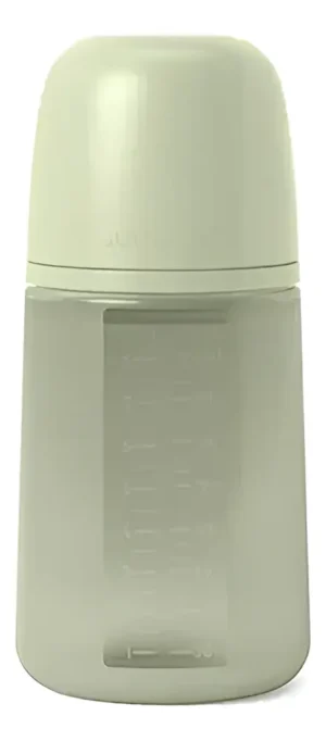 Suavinex mamadera colour essence 240ml silicona verde