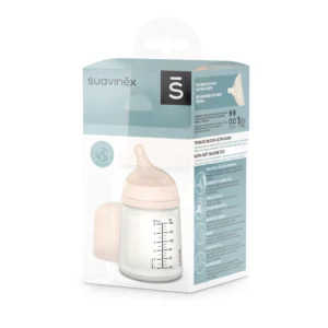 Suavinex mamadera anticólicos zero.zero 180ml rosa
