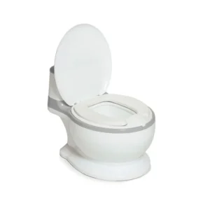 Mini inodoro pelela gris love -