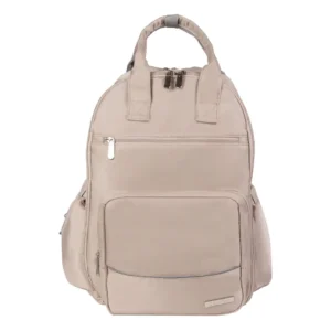 Mochila maternal praga greige/beige carestino