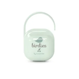 Suavinex portachupete prints birdies verde