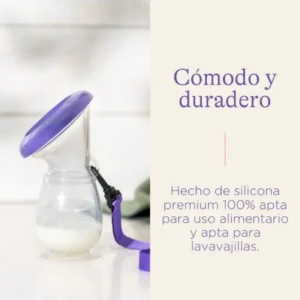 Recolector de leche materna de silicona lansinoh -