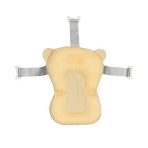 Red de baño acolchonada love beige -
