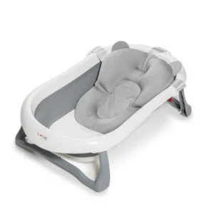Red de baño acolchonada love gris -