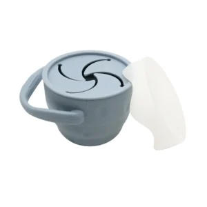 Taza para snacks celeste nursimom -