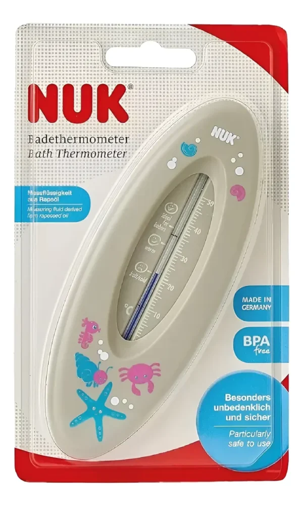 Termometro de baño gris nuk -