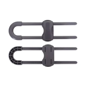 Traba manijas alacena x2 negro -