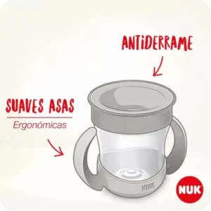 Vaso 360° 160ml azul/hormiga nuk