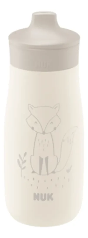 Vaso nuk mini-me sip con tapa protectora 300ml acero inoxidable beige
