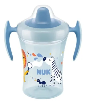 Vaso trainer cup 230ml cebra/celeste nuk