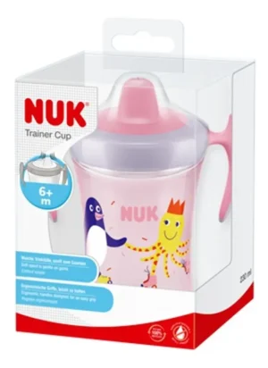 Vaso trainer cup 230ml pinguino/rosa nuk