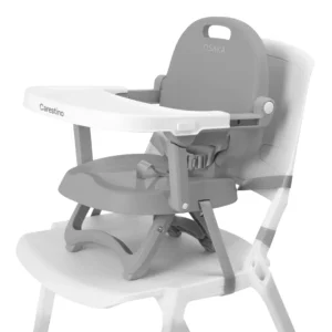 Silla de comer booster osaka carestino gris