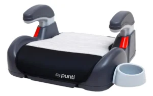 Booster punti con apoyabrazos regulables gris