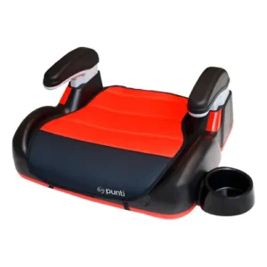 Booster punti con apoyabrazos regulables rojo