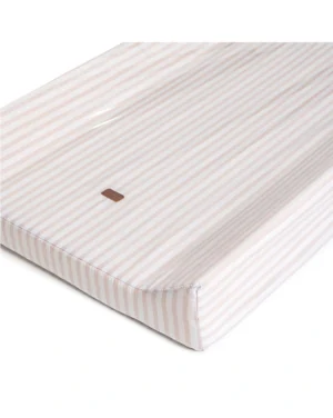 Cambiador antivuelco rayado beige