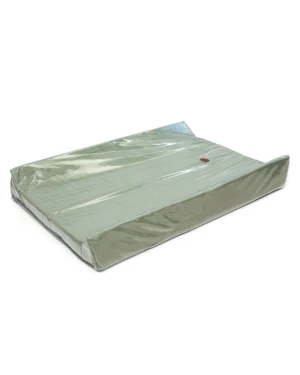 Cambiador antivuelco verde tusor liso