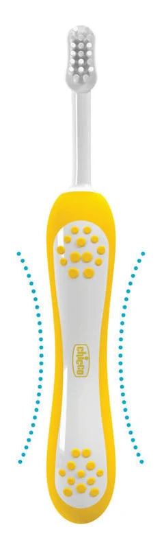 Cepillo dental pack x2 6-36m lila/amarillo chicco