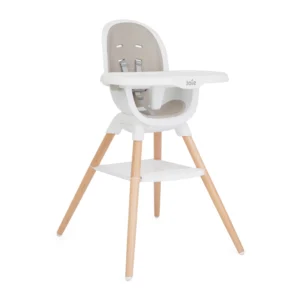 Silla de comer chestnut mocha/gris claro