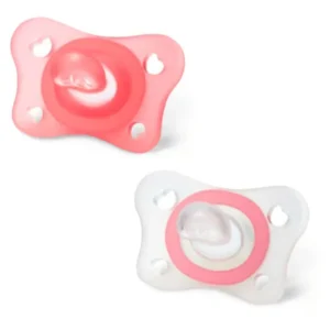 Chupetes mini physio 2-6m rosa x2