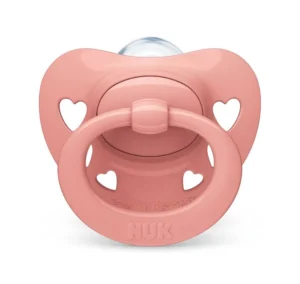Chupete nuk signature x1 0-6m rosa -