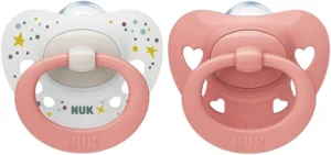 Chupete signature rosa  x2 0-6m -