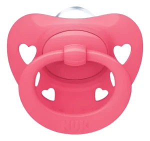 Chupete signature x1 6-18m rosa -