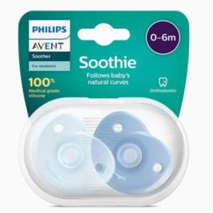 Chupete soothie azul 0-6m -