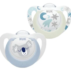Chupetes star luminoso 0-6m nuk nene