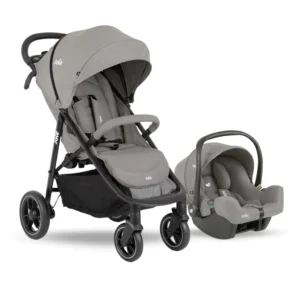 Cochecito joie litetrax ts con huevito i snug2 pebble/gris