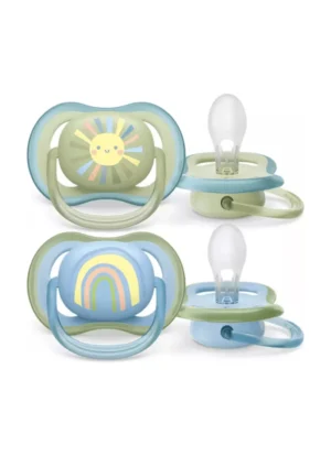 Chupete ultra air deco nene x2 0-6m -