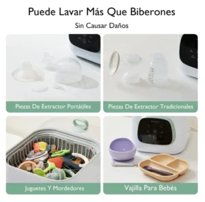 Esterilizador y secador de mamaderas 3 niveles momcozy